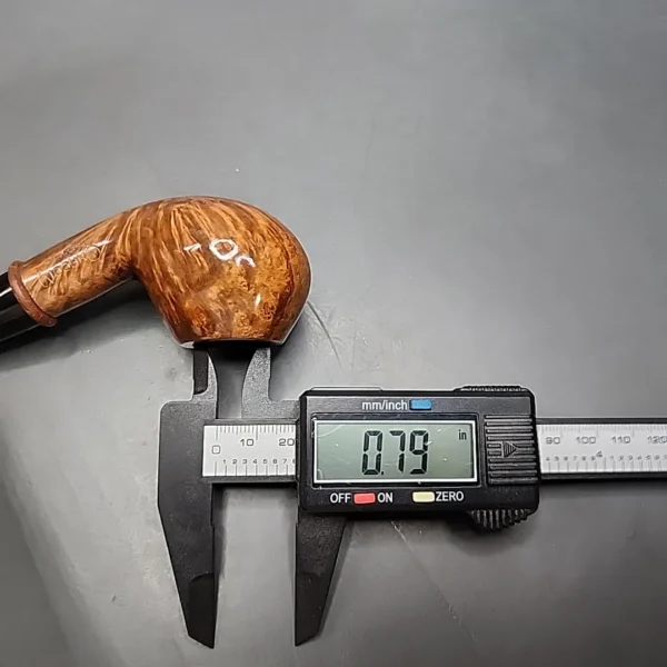 Chacom Trekking 262 Smooth Author Estate Briar Pipe, Unsmoked, 9mm, Adapter - Image 12