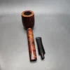 John's Pipe Shop Los Angeles Smooth Canadian Estate Briar Pipe - Image 12