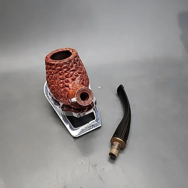 BBB Bolder Grain 20 Bent Brandy Estate Briar Pipe, Unsmoked - Image 12