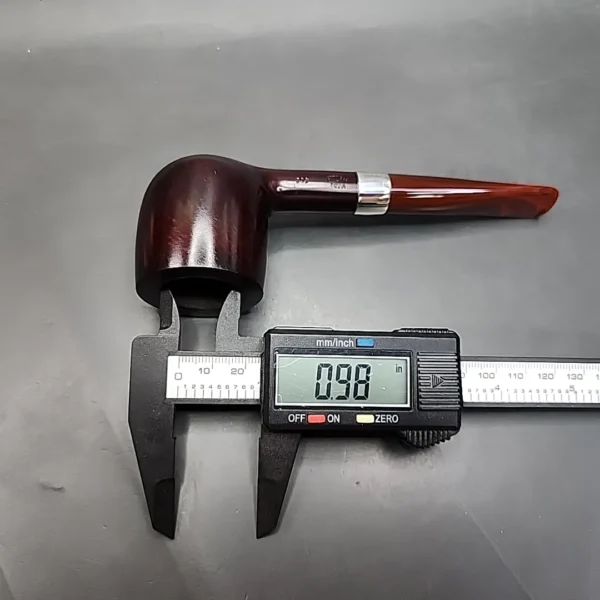 Peterson Irish Harp 605 Smooth Straight Pot Briar Pipe, New - Image 12