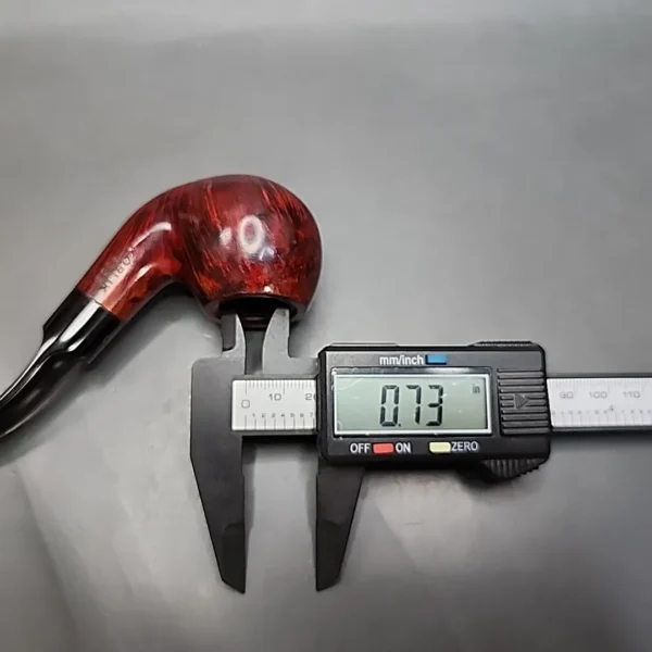 Orlik Rose 39878 Smooth Bent Apple Estate Briar Pipe, Unsmoked - Image 12