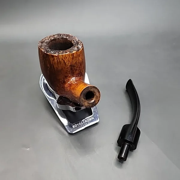 James Upshall P grade Smooth Bent Billiard Estate Briar Pipe, English Estates [SOLD] - Image 13