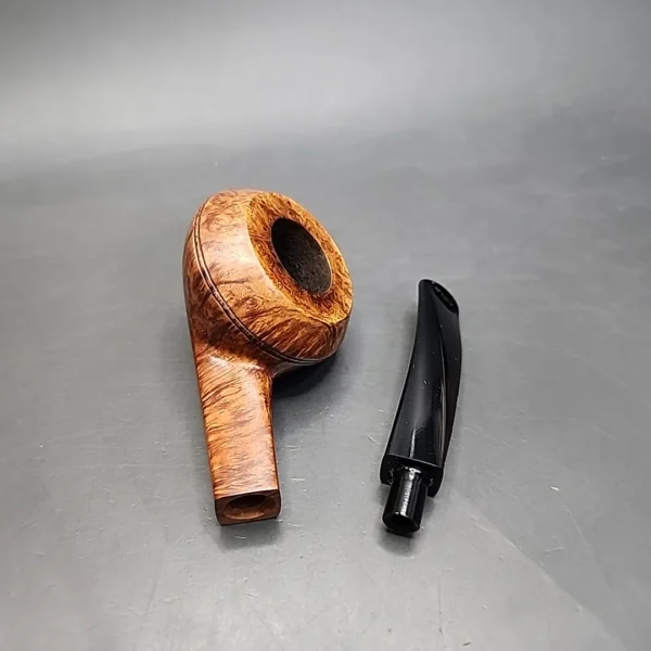 Castello "Castello" KKKK Smooth Bent Bulldog Estate Briar Pipe, Italian Estates [SOLD] - Image 13