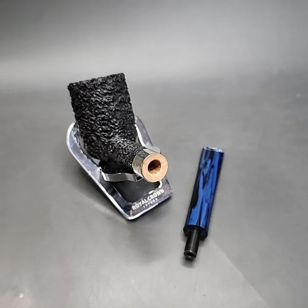 Pipe Tristan Rusticated Straight Billiard Handmade Briar Pipe, New [SOLD] - Image 13