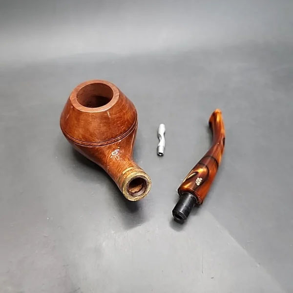 Chacom Corona 427 Smooth Bent Rhodesian Estate Briar Pipe, Unsmoked [SOLD OUT] - Image 13