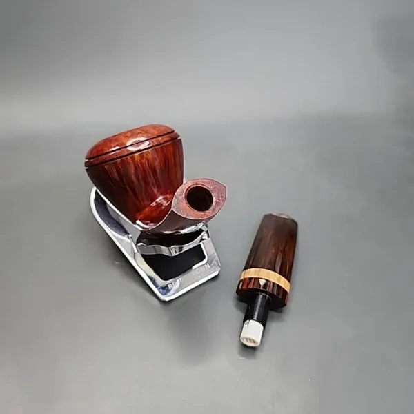 Kurt Balleby Smooth Rhodesian Estate Briar Pipe, Danish Estates, 9mm [SOLD] - Image 13