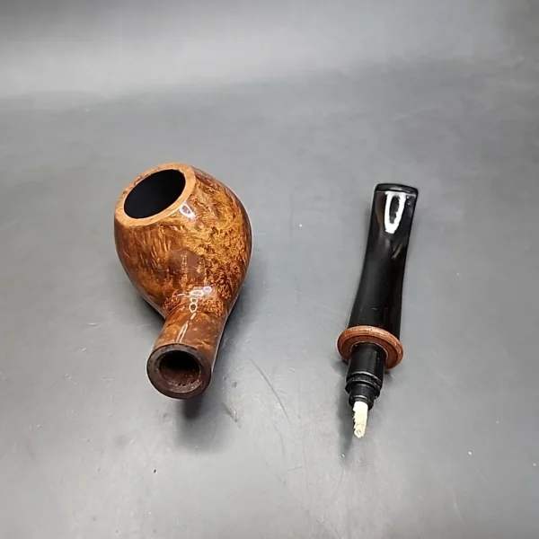 Chacom Trekking 262 Smooth Author Estate Briar Pipe, Unsmoked, 9mm, Adapter - Image 13