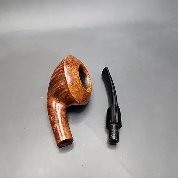 Don Carlos One Note Bent Rhodesian Estate Briar Pipe - Image 13