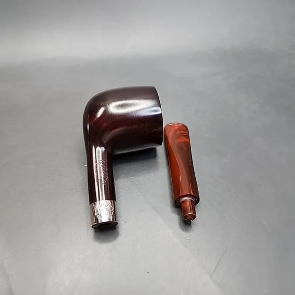 Peterson Irish Harp 605 Smooth Straight Pot Briar Pipe, New - Image 13