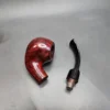 Orlik Rose 39878 Smooth Bent Apple Estate Briar Pipe, Unsmoked - Image 13