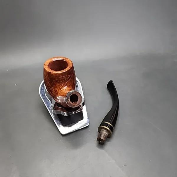 BBB Select 304 Smooth Bent Billiard Estate Briar Pipe, Unsmoked - Image 13