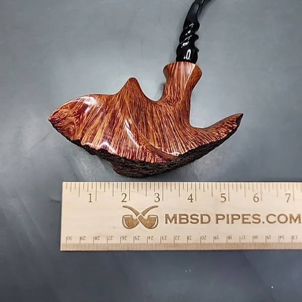 Preben Holm Hallmark H4 Smooth Freehand Estate Briar Pipe, Unsmoked [SOLD] - Image 13