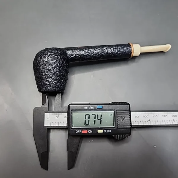 Nathan Armentrout Asteroid Finish Handmade Briar Pipe, New - Image 13