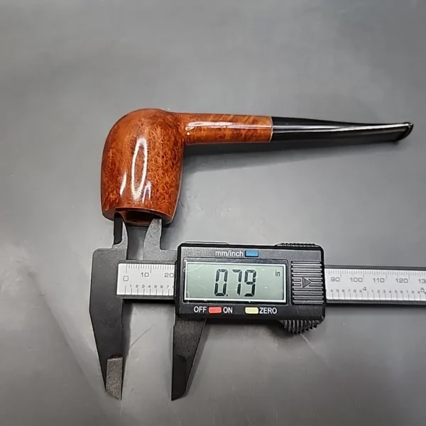 Chacom Tradition 93 Smooth Straight Billiard Estate Briar Pipe, Unsmoked - Image 13