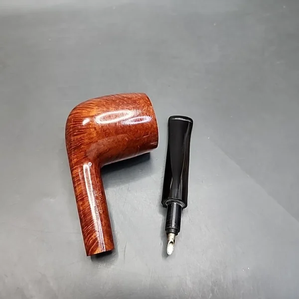 Savinelli De Luxe Milano 111 KS, Smooth Billiard Estate Briar Pipe, American Estates - Image 13