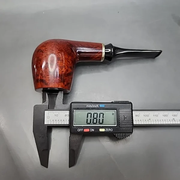 Vauen 3311 Smooth Straight Brandy Estate Briar Pipe, Unsmoked, 9mm - Image 13