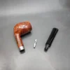 Chacom Golden Grain 93 Smooth Straight Billiard Estate Briar Pipe, Unsmoked - Image 14