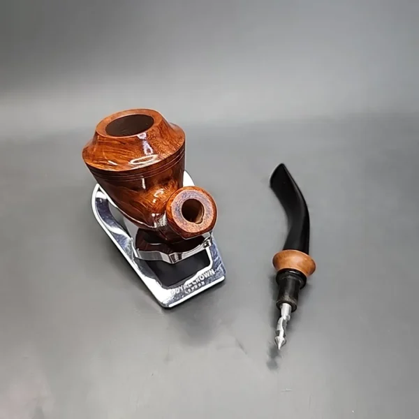Chacom Safari 1A Smooth Bent Rhodesian Estate Briar Pipe, Unsmoked - Image 14