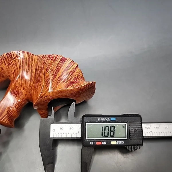Preben Holm Hallmark H4 Smooth Freehand Estate Briar Pipe, Unsmoked [SOLD] - Image 14