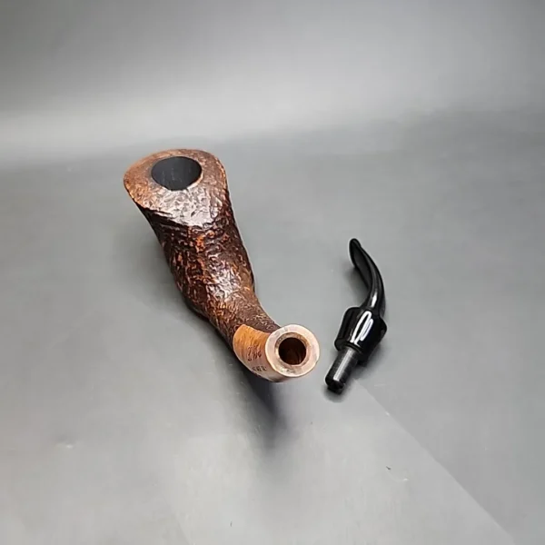 Luigi Viprati Extra Sandblasted Estate Briar Pipe, Unsmoked - Image 14