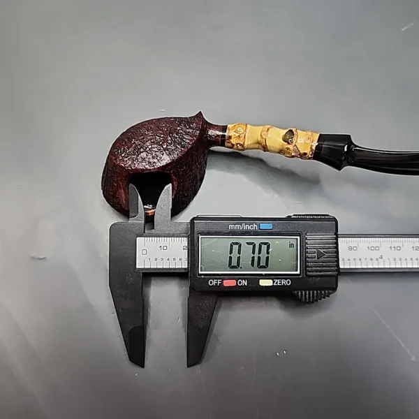 Steve Liskey Swimming Bamboo Blowfish, Estate Briar Pipe, American Estates - Image 14