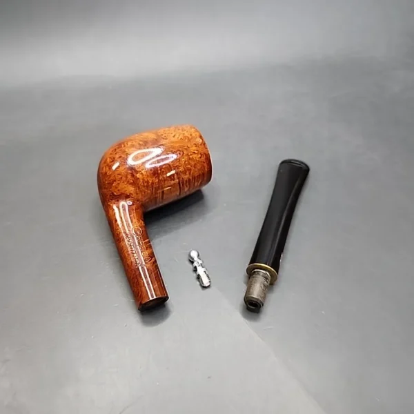 Chacom Tradition 93 Smooth Straight Billiard Estate Briar Pipe, Unsmoked - Image 14