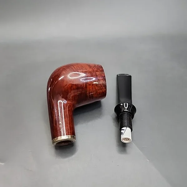 Vauen 3311 Smooth Straight Brandy Estate Briar Pipe, Unsmoked, 9mm - Image 14
