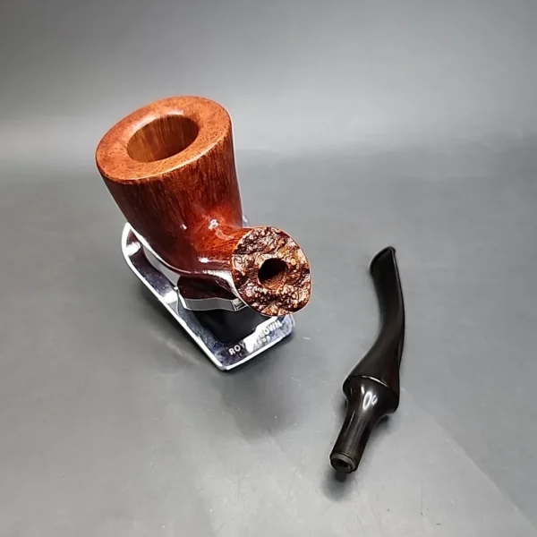 Savinelli Autograph 5, Smooth Bent Dublin Estate Briar Pipe, Unsmoked - Image 15