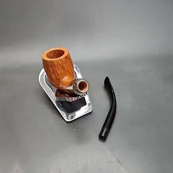 Savinelli 130th Anniversary Smooth Bent Billiard Estate Briar Pipe, Unsmoked - Image 15