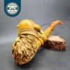 MBSD Meerschaum Masters by Kenan, XXL Dwarven Warrior, Block Meerschaum Pipe, New