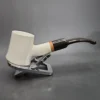 MBSD Meerschaum Deluxe Bo Pot Block Meerschaum Pipe, Briar-Mortise [SOLD OUT] - Image 3