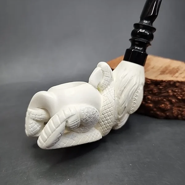 MBSD Meerschaum Claw by Kenan Block Meerschaum Pipe - Image 3