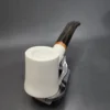 MBSD Meerschaum Deluxe Bo Pot Block Meerschaum Pipe, Briar-Mortise [SOLD OUT] - Image 5