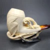 Paykoc Large Estate Block Meerschaum Pipe, Unsmoked - Image 5