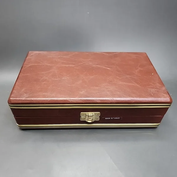 SMS Baglan Double Block Meerschaum Pipe, Display Case, Unsmoked - Image 5