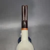 MBSD Meerschaum Deluxe Devil Anse Block Meerschaum Pipe, Briar-Mortise - Image 6