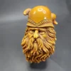 MBSD Meerschaum Masters by Kenan, XXL Dwarven Warrior, Block Meerschaum Pipe, New - Image 6