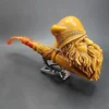 MBSD Meerschaum Masters by Kenan, XXL Dwarven Warrior, Block Meerschaum Pipe, New - Image 7