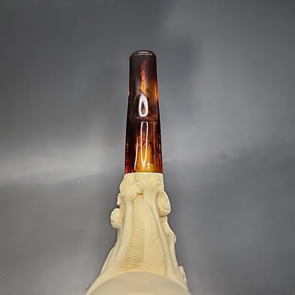 Paykoc Large Estate Block Meerschaum Pipe, Unsmoked - Image 7