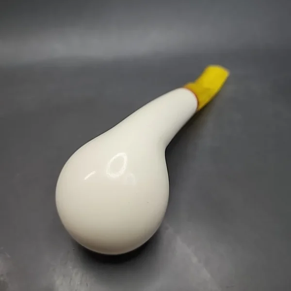 MBSD Meerschaum Deluxe Large Bent Apple Block Meerschaum Pipe, Briar-Mortise [SOLD OUT] - Image 8