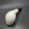 MBSD Meerschaum Deluxe Devil Anse Block Meerschaum Pipe, Briar-Mortise - Image 8