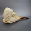 Paykoc Large Estate Block Meerschaum Pipe, Unsmoked - Image 9