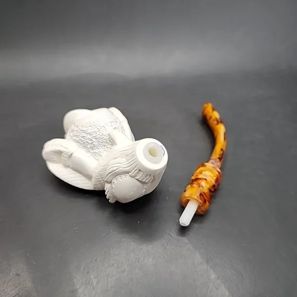 MBSD Meerschaum Classic Kenan Claw Block Meerschaum Pipe - Image 11