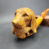 MBSD Meerschaum Masters XXL Hunting Dog Block Meerschaum Pipe, By Kenan - Image 3