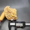 MBSD Meerschaum Deluxe XXL Lion Block Meerschaum Pipe, Briar-Mortise - Image 11
