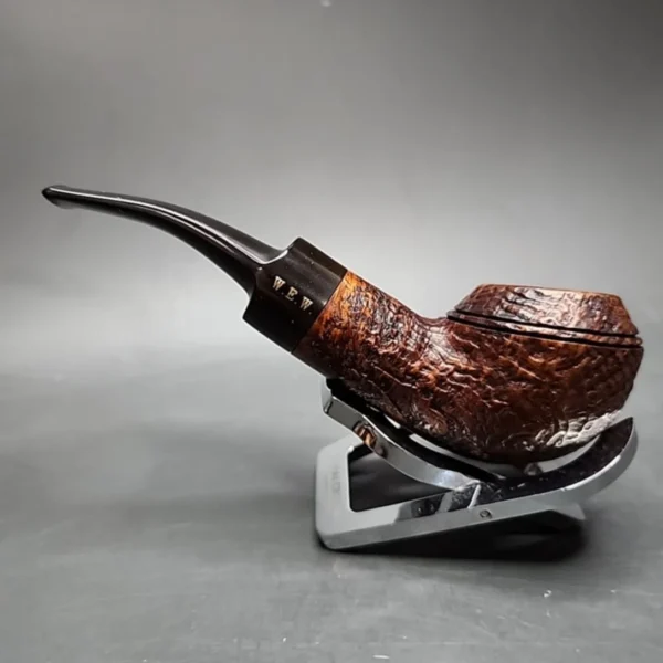 GBD Prehistoric 9438 Sandblasted Bullmoose Estate Briar Pipe, English Estates - Image 5