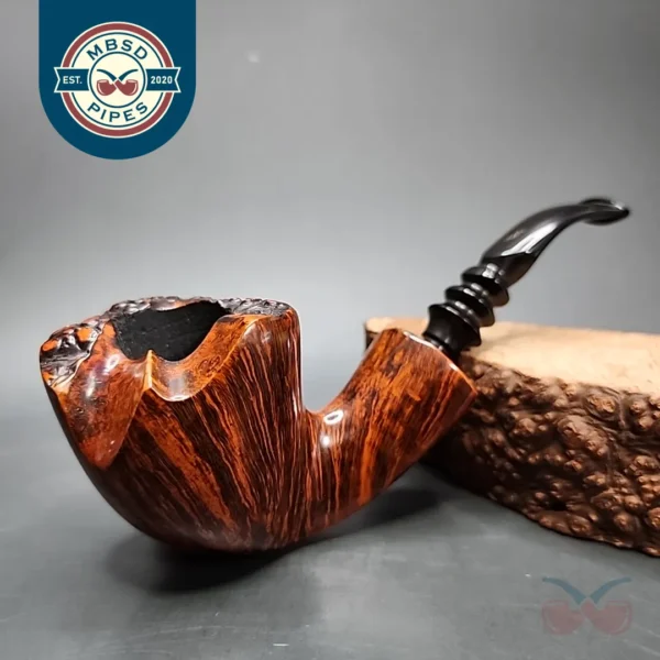 Nording Handmade 3 Smooth Freehand Estate Briar Pipe, Unsmoked [SOLD]