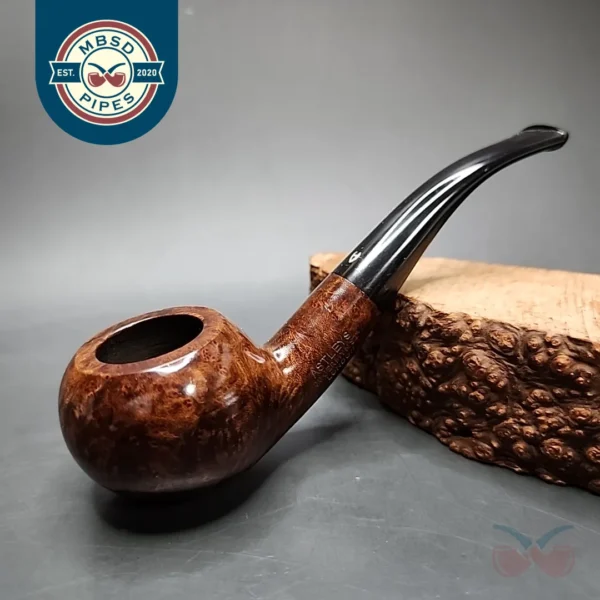 Astleys of London Bent Apple Estate Briar Pipe, English Estates [SOLD]