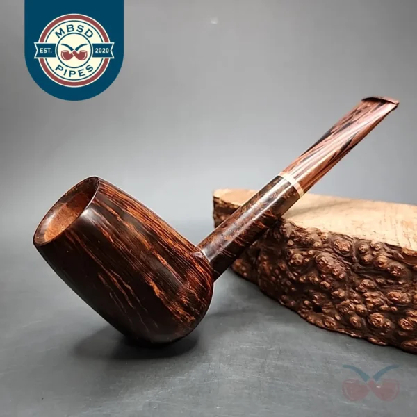 Andrey Kharitonov Smooth Stack Handmade Briar Pipe, Unsmoked