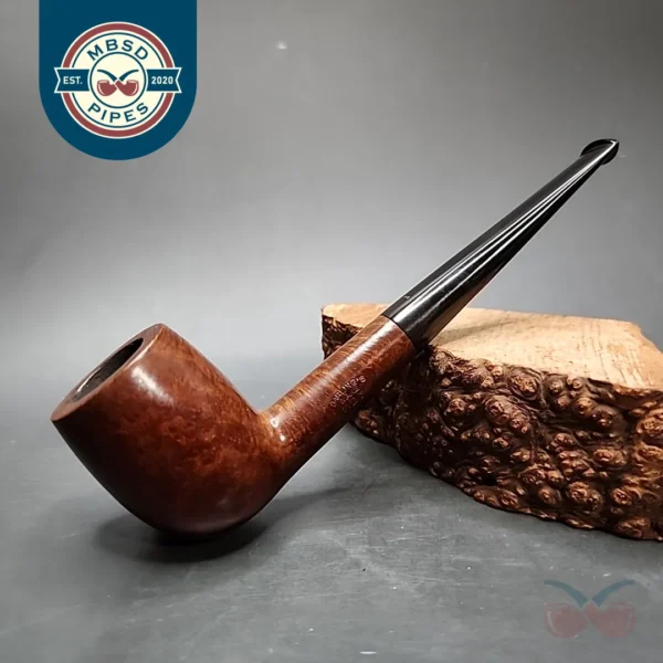 Family Era Barling's Make 1127 Preedy Smooth Straight Billiard Estate Briar Pipe, English Estates